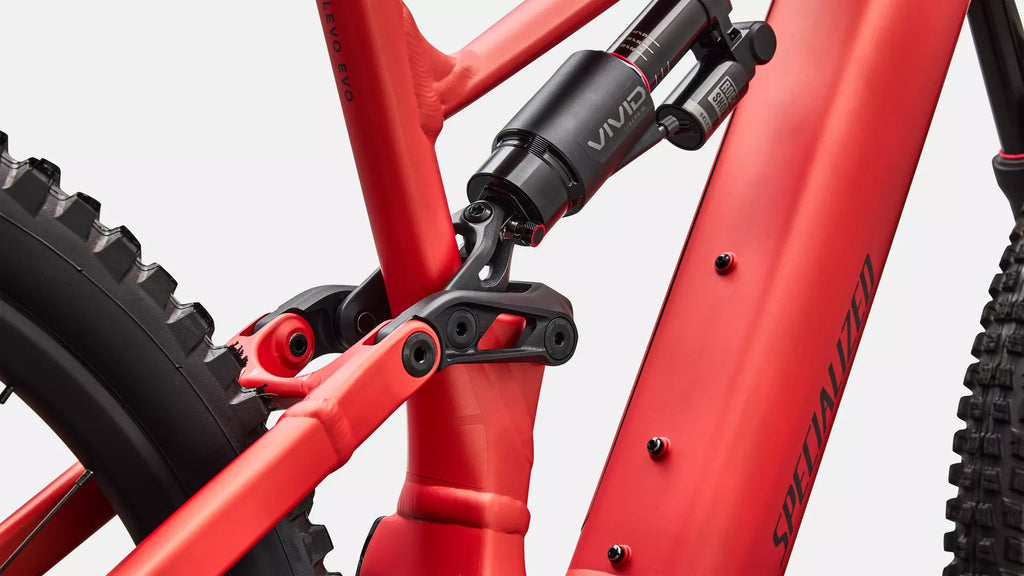Specialized Levo 4 EVO Comp Alloy 2027 - Satin Redwood Metallic / Bordeaux Metallic – Ansicht 8