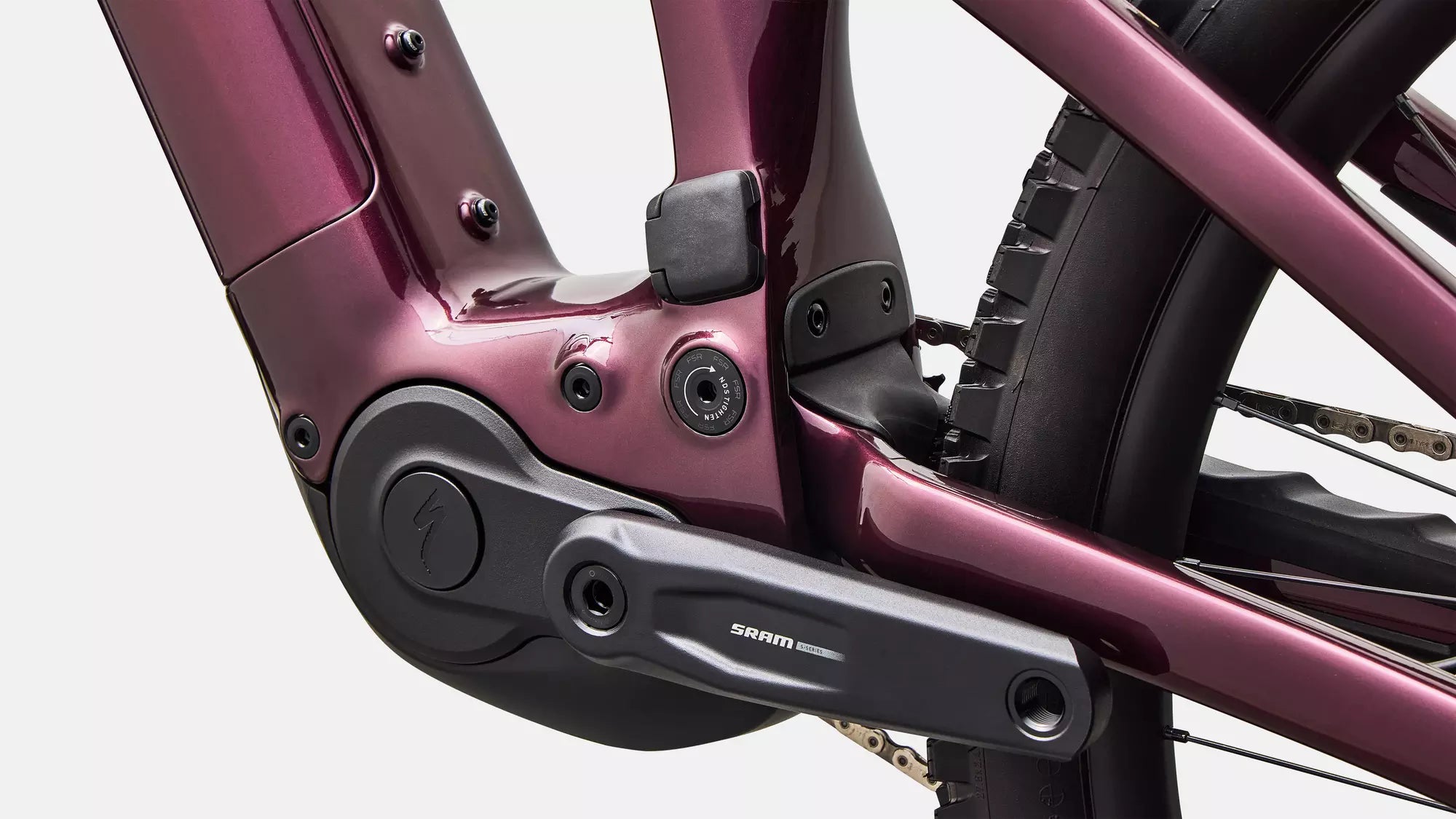 Specialized Turbo Levo 4 Comp 2027 - Gloss Bordeaux Metallic / Ruby Metallic – Ansicht 7