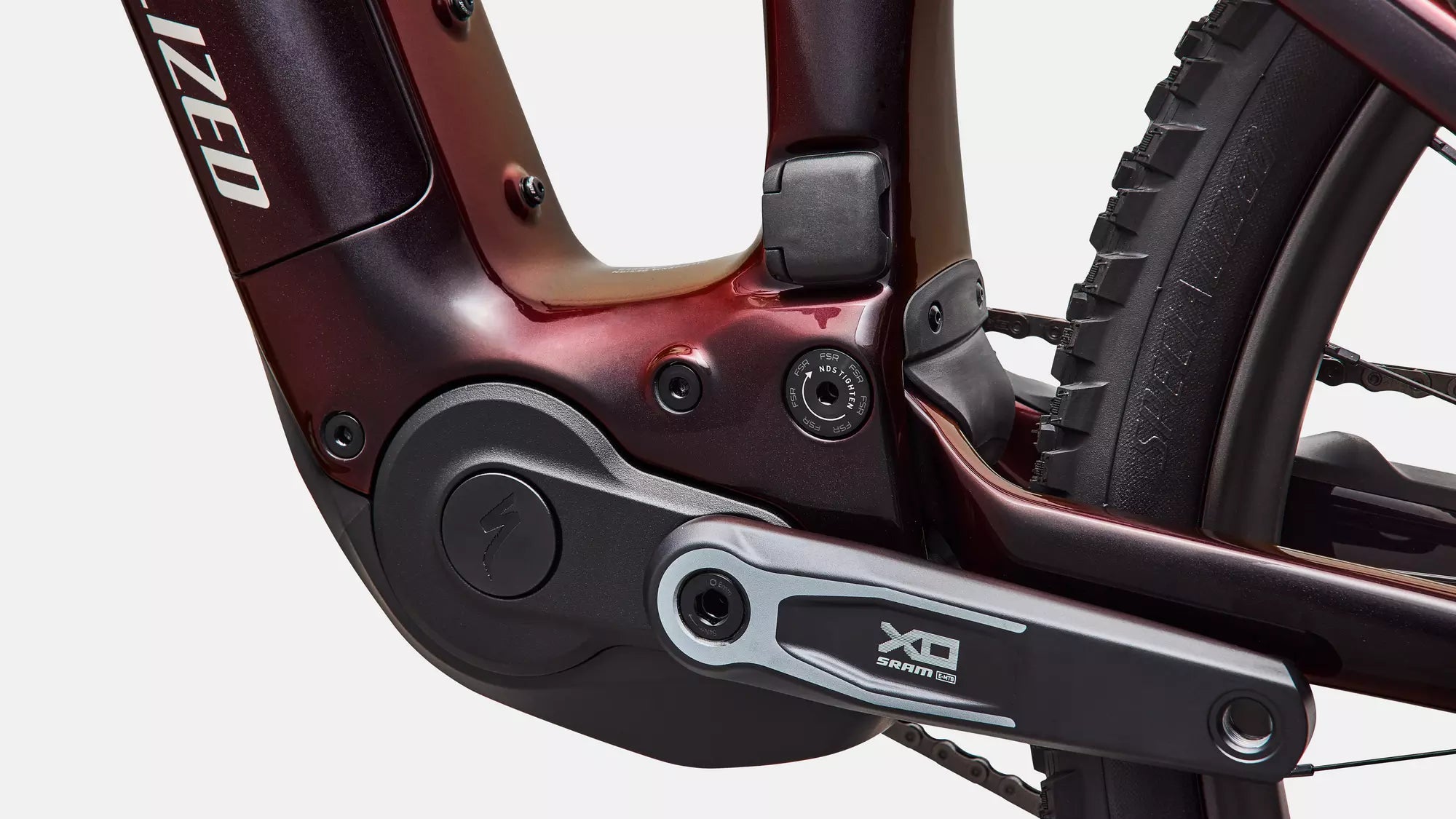 Specialized Turbo Levo R Pro 2027 - Gloss Black Red Chameleon / Dolomite – Ansicht 7