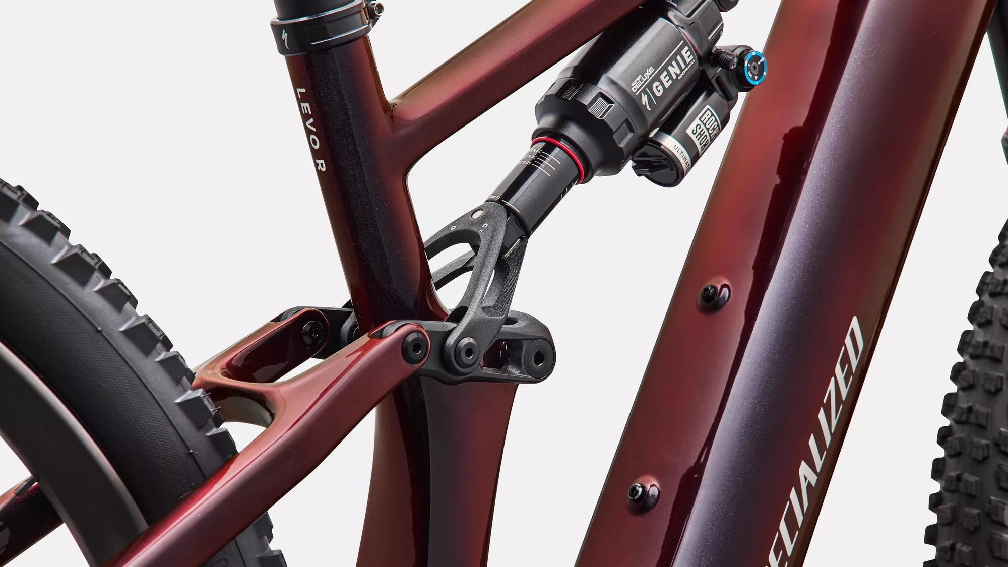 Specialized Turbo Levo R Pro 2027 - Gloss Black Red Chameleon / Dolomite – Ansicht 8