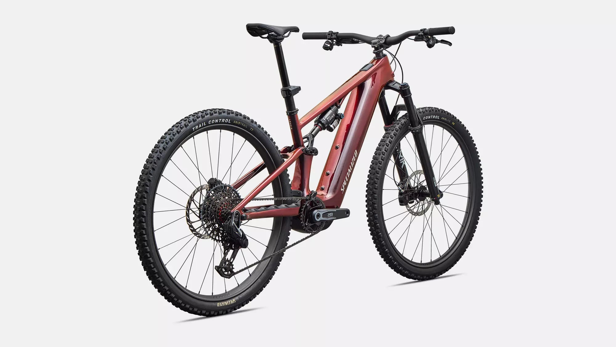 Specialized Turbo Levo R Pro 2027 - Gloss Black Red Chameleon / Dolomite – Ansicht 3