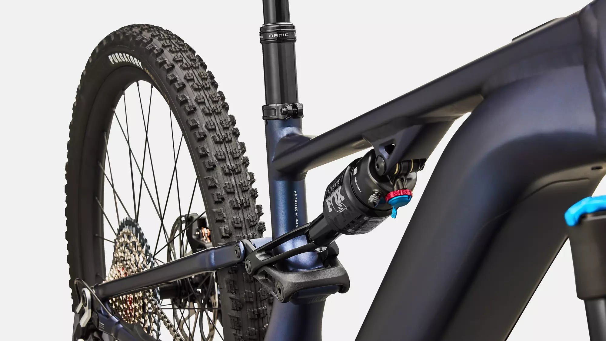 Specialized Turbo Levo R Comp Alloy 2027 - Satin Metallic Deep Marine / Shadow Silver – Ansicht 6