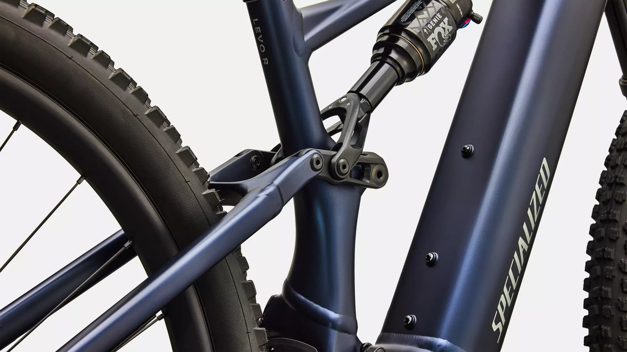 Specialized Turbo Levo R Comp Alloy 2027 - Satin Metallic Deep Marine / Shadow Silver – Ansicht 8
