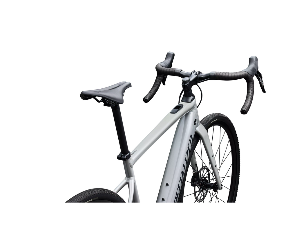 Specialized Turbo Creo 2 Comp E5 - SRAM Apex Eagle 2026 - Gloss Dolomite Metallic / Dark Navy Metallic – Herstelleransicht 4