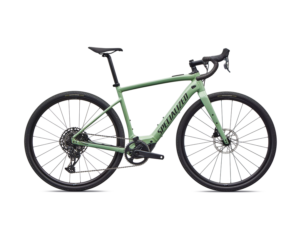 Specialized Turbo Creo 2 Comp E5 - SRAM Apex Eagle 2026 - Gloss Pistachio/Smoke – Seitenansicht