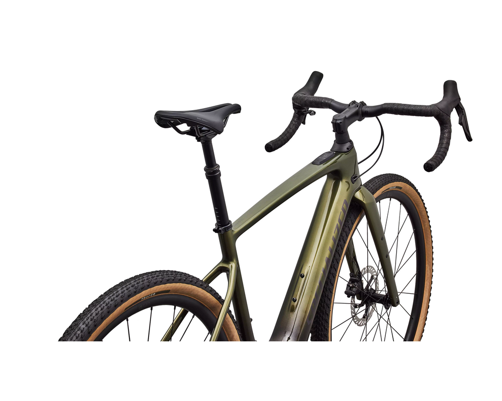 Specialized Turbo Creo 2 Comp - Shimano GRX Di2 2027 - Gloss Laurel Green Metallic/Charcoal Tint Fade/Nebula Metallic – Herstelleransicht 4