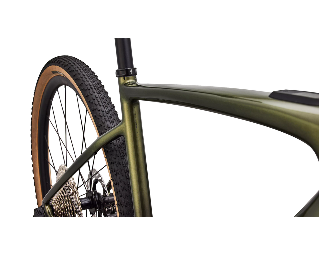 Specialized Turbo Creo 2 Comp - Shimano GRX Di2 2027 - Gloss Laurel Green Metallic/Charcoal Tint Fade/Nebula Metallic – Herstelleransicht 6