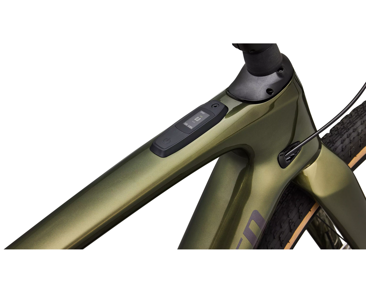 Specialized Turbo Creo 2 Comp - Shimano GRX Di2 2027 - Gloss Laurel Green Metallic/Charcoal Tint Fade/Nebula Metallic – Herstelleransicht 8