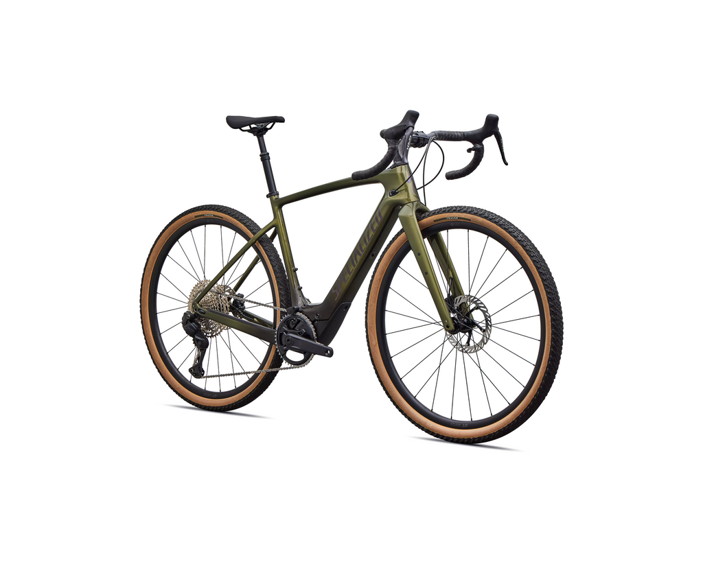 Specialized Turbo Creo 2 Comp - Shimano GRX Di2 2027 - Gloss Laurel Green Metallic/Charcoal Tint Fade/Nebula Metallic – Herstelleransicht 2