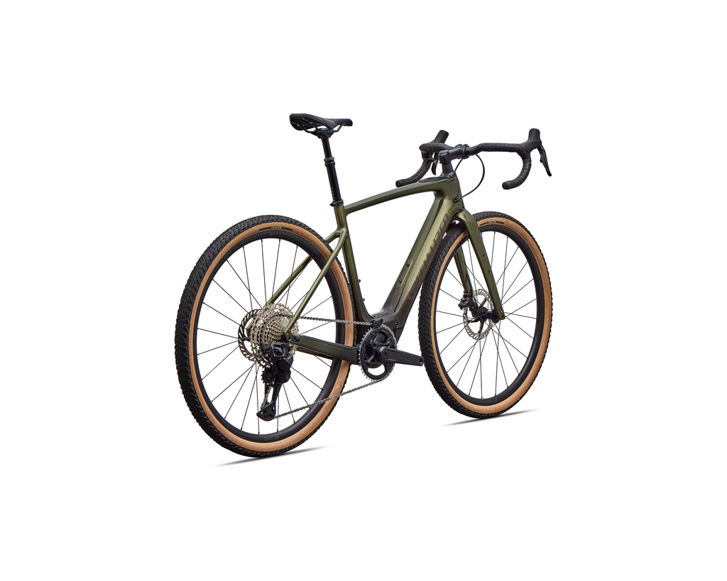 Specialized Turbo Creo 2 Comp - Shimano GRX Di2 2027 - Gloss Laurel Green Metallic/Charcoal Tint Fade/Nebula Metallic – Herstelleransicht 3