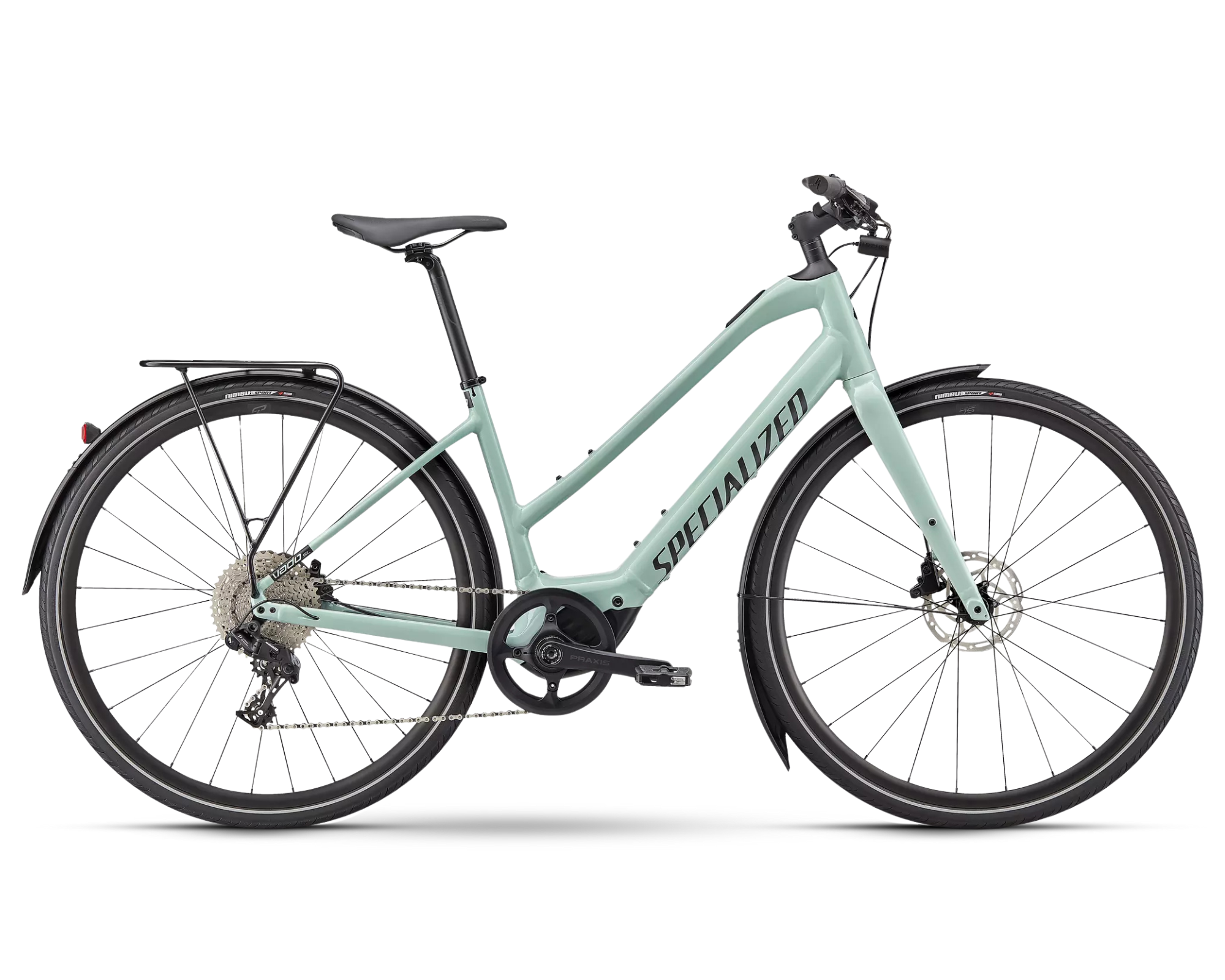 Specialized Turbo Vado SL 4.0 EQ Step Through - White Sage