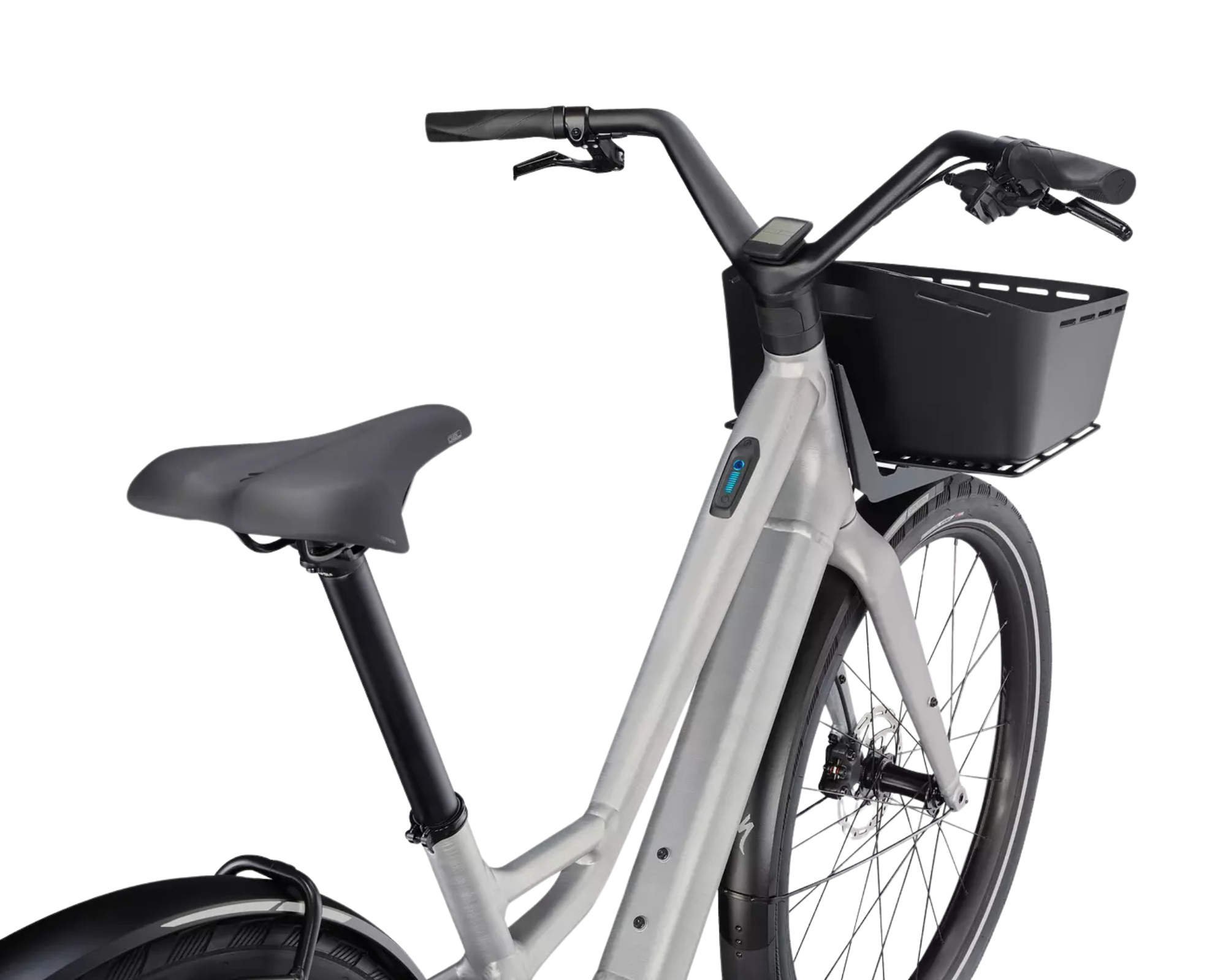 Specialized Como SL 5.0 - Brushed Silver / Transparent