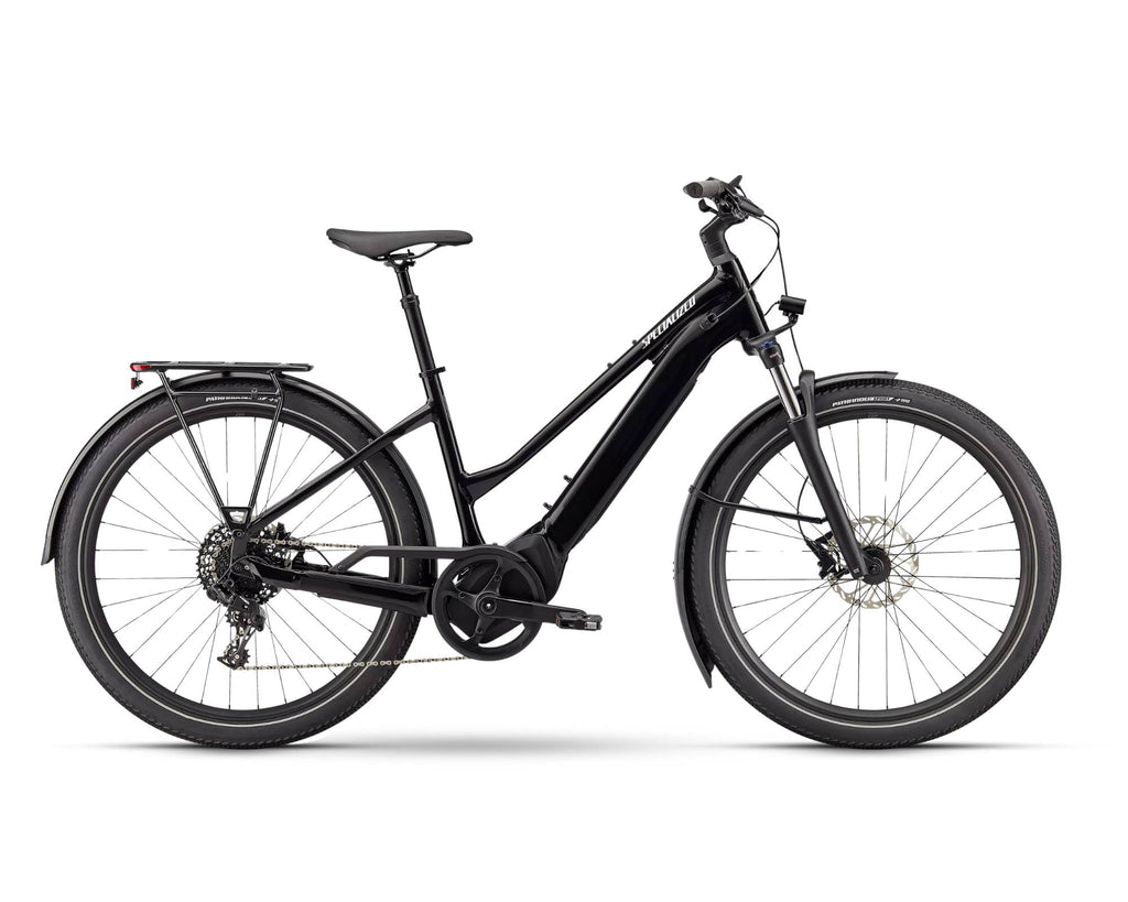 Specialized Turbo Vado 4.0 Step-Through - Cast Black / Silver Reflective