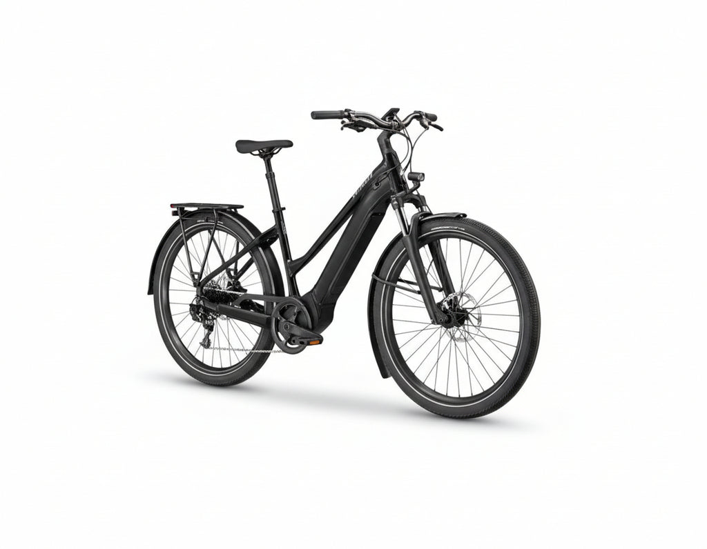 Specialized Turbo Vado 4.0 Step-Through - Cast Black / Silver Reflective