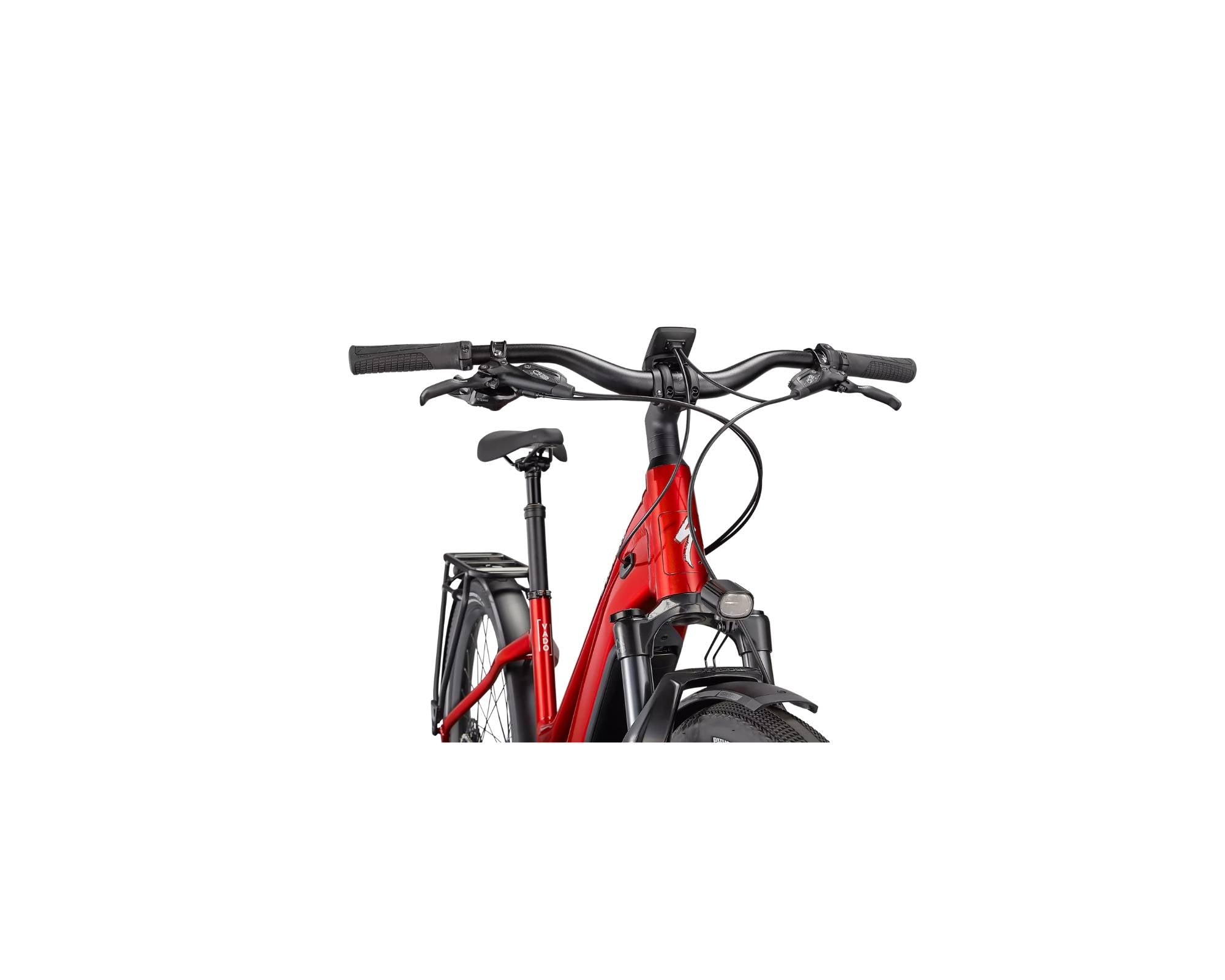 Specialized Turbo Vado 5.0 Step-Through - Red Tint / Silver Reflective