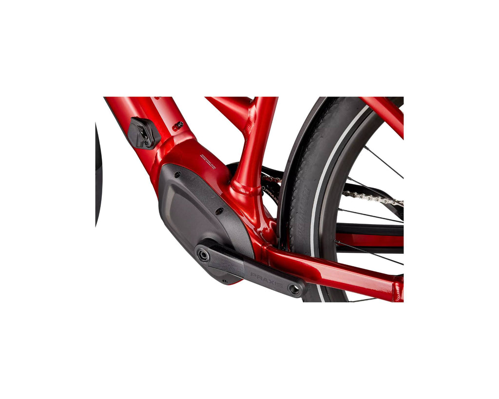 Specialized Turbo Vado 5.0 Step-Through - Red Tint / Silver Reflective