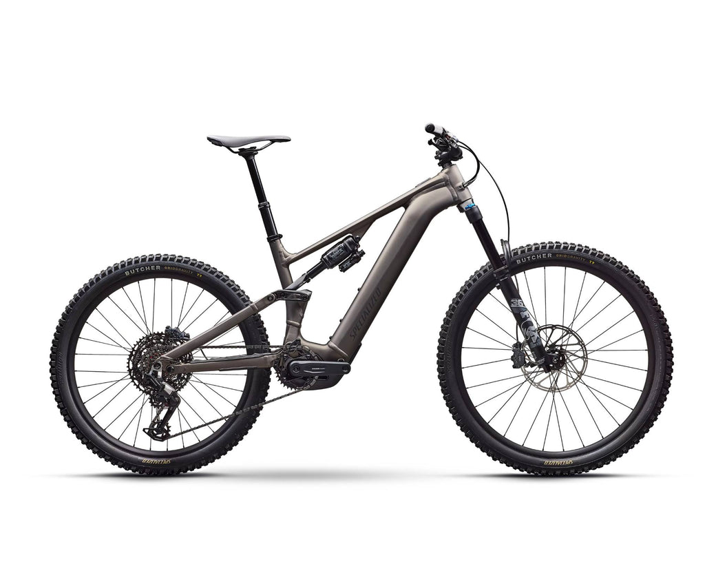 Turbo Levo 4 Comp Alloy Satin Gunmetal / Obsidian