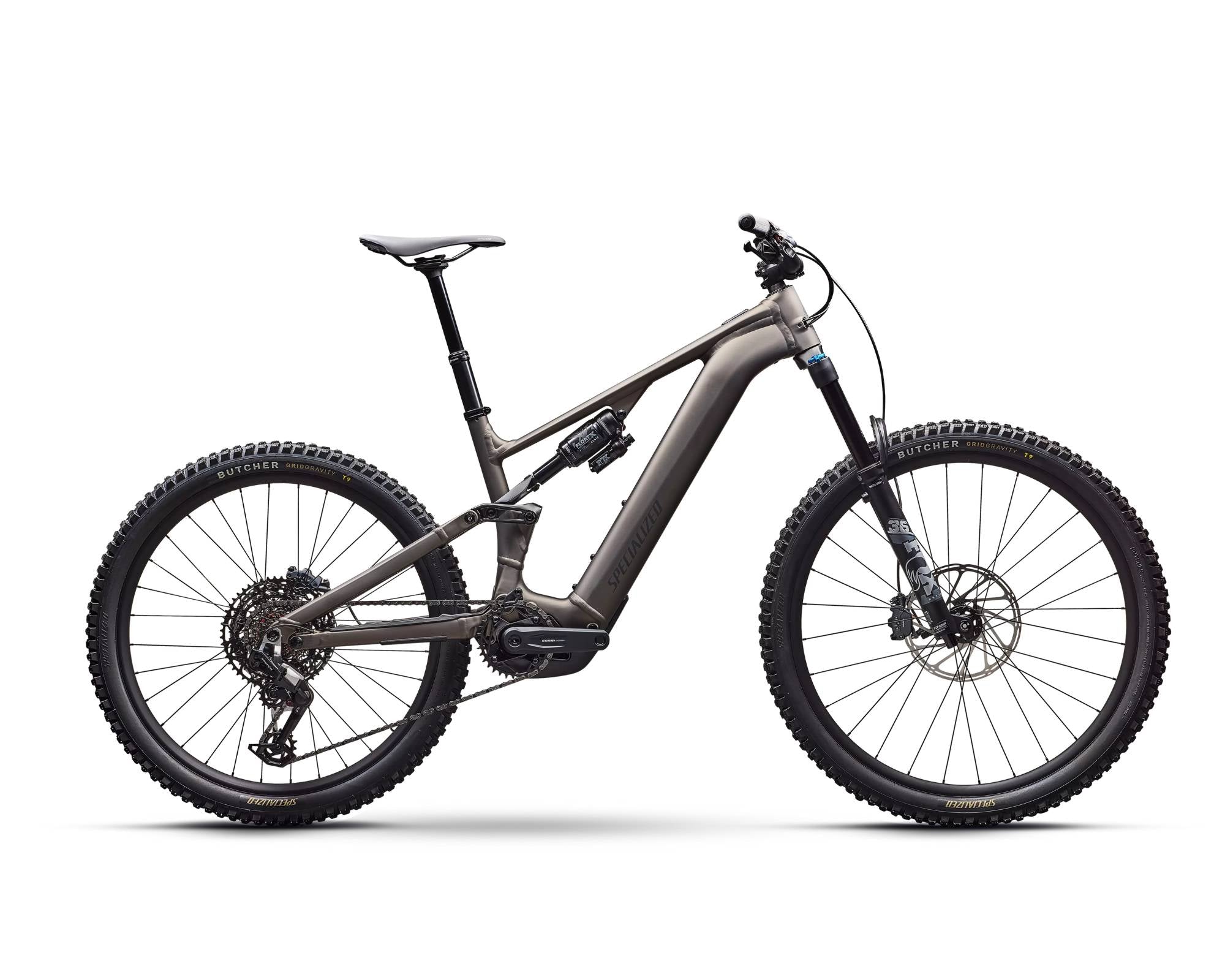 Turbo Levo 4 Comp Alloy Satin Gunmetal / Obsidian