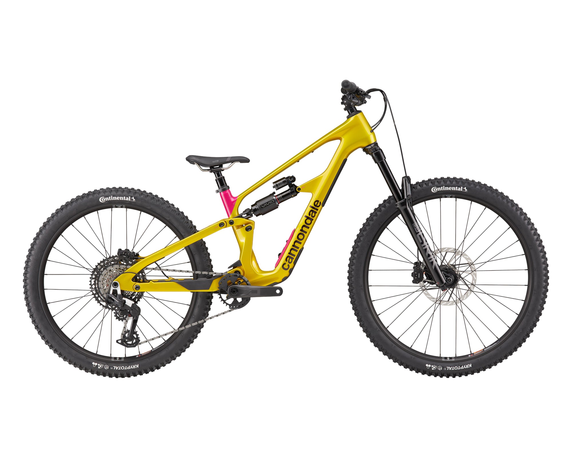 Cannondale – Bad Habit 2 – Phoenix Yellow – 2026, Fahrrad, Modelljahr 2026, in Phoenix Yellow, Seitenansicht