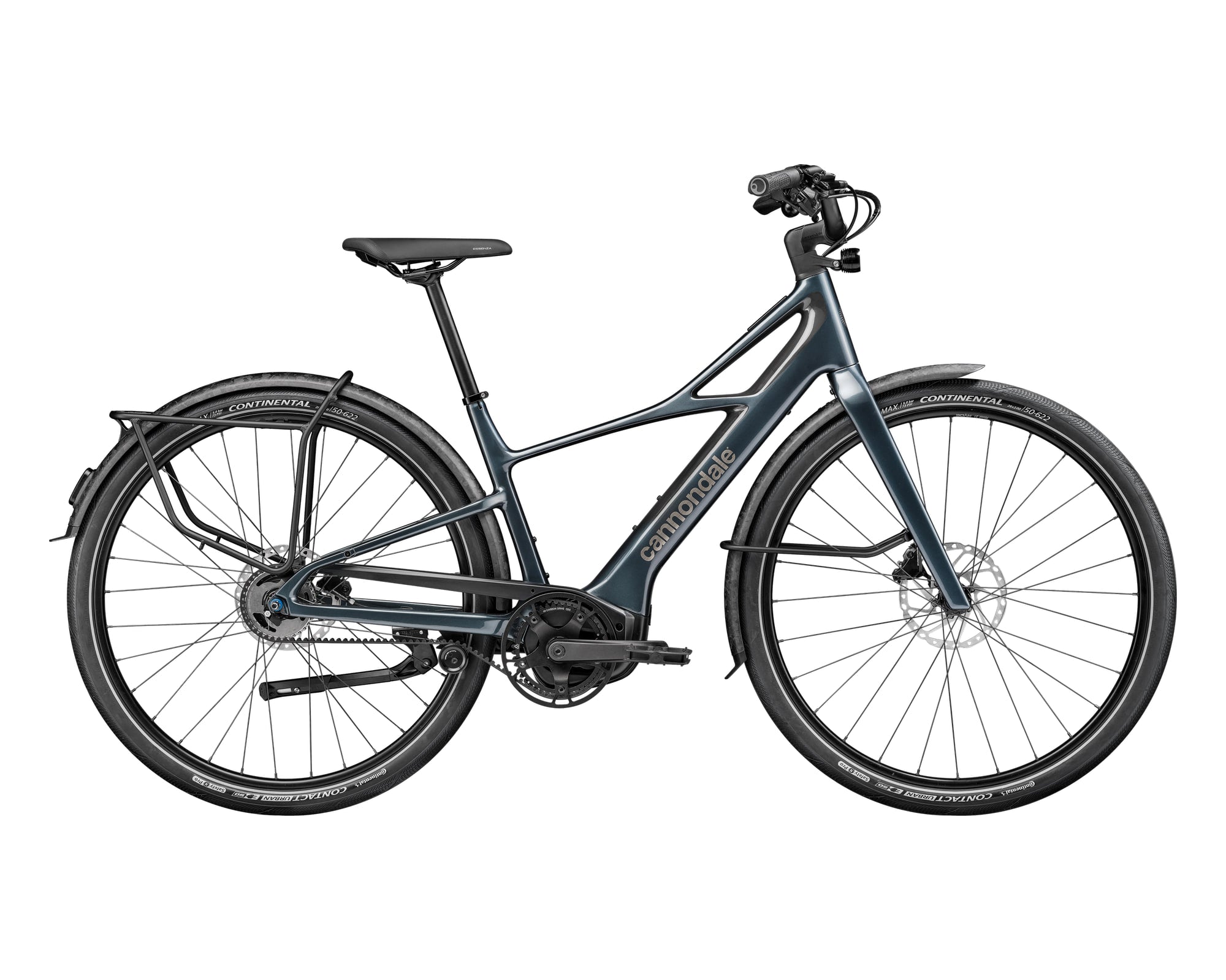 Cannondale – FlyingV 2 – Tungsten Blue – 2025, Fahrrad, Modelljahr 2025, in Tungsten Blue, Seitenansicht