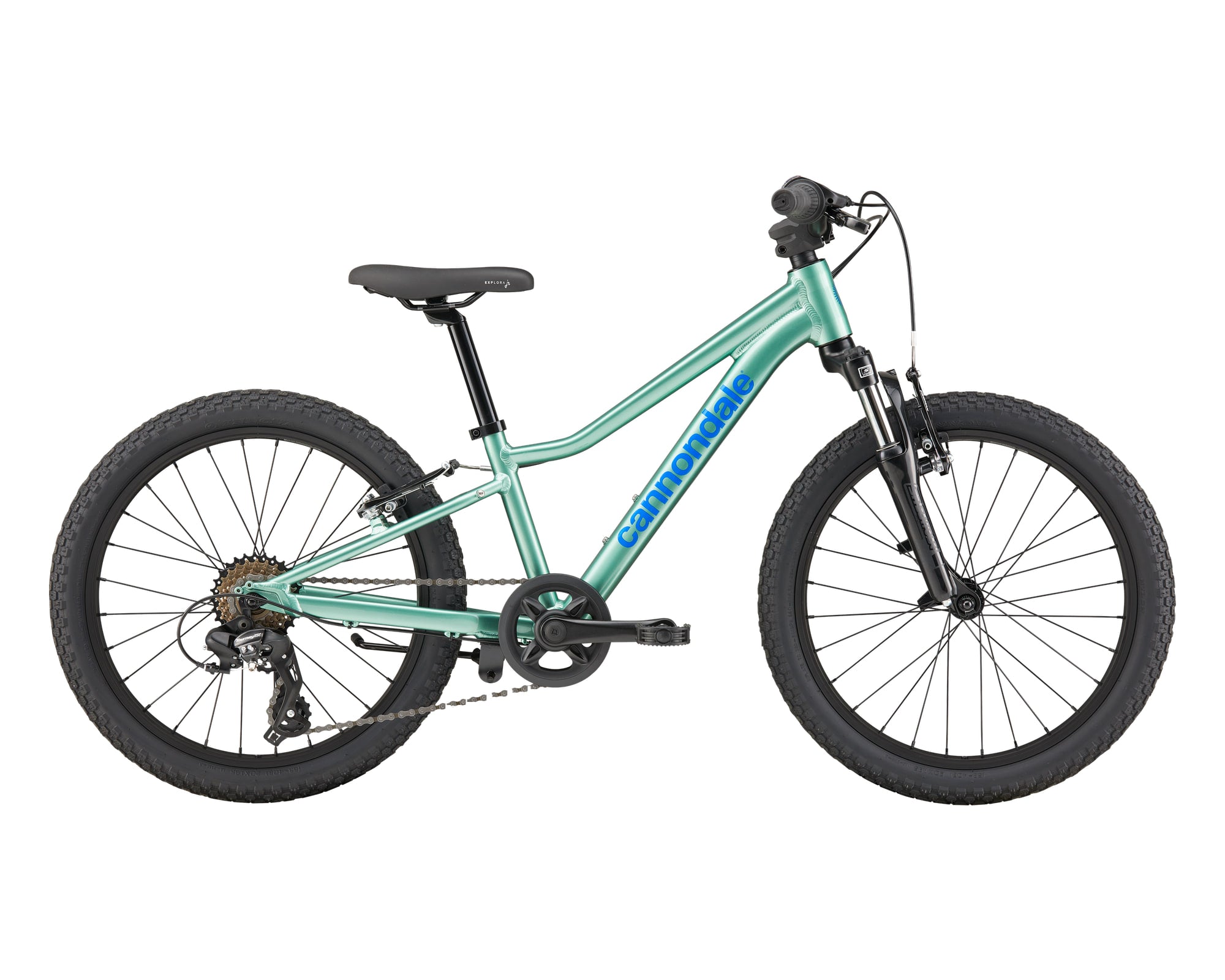 Cannondale – Kids Trail 20 – Cactus Green – 2026, Fahrrad, Modelljahr 2026, in Cactus Green, Seitenansicht