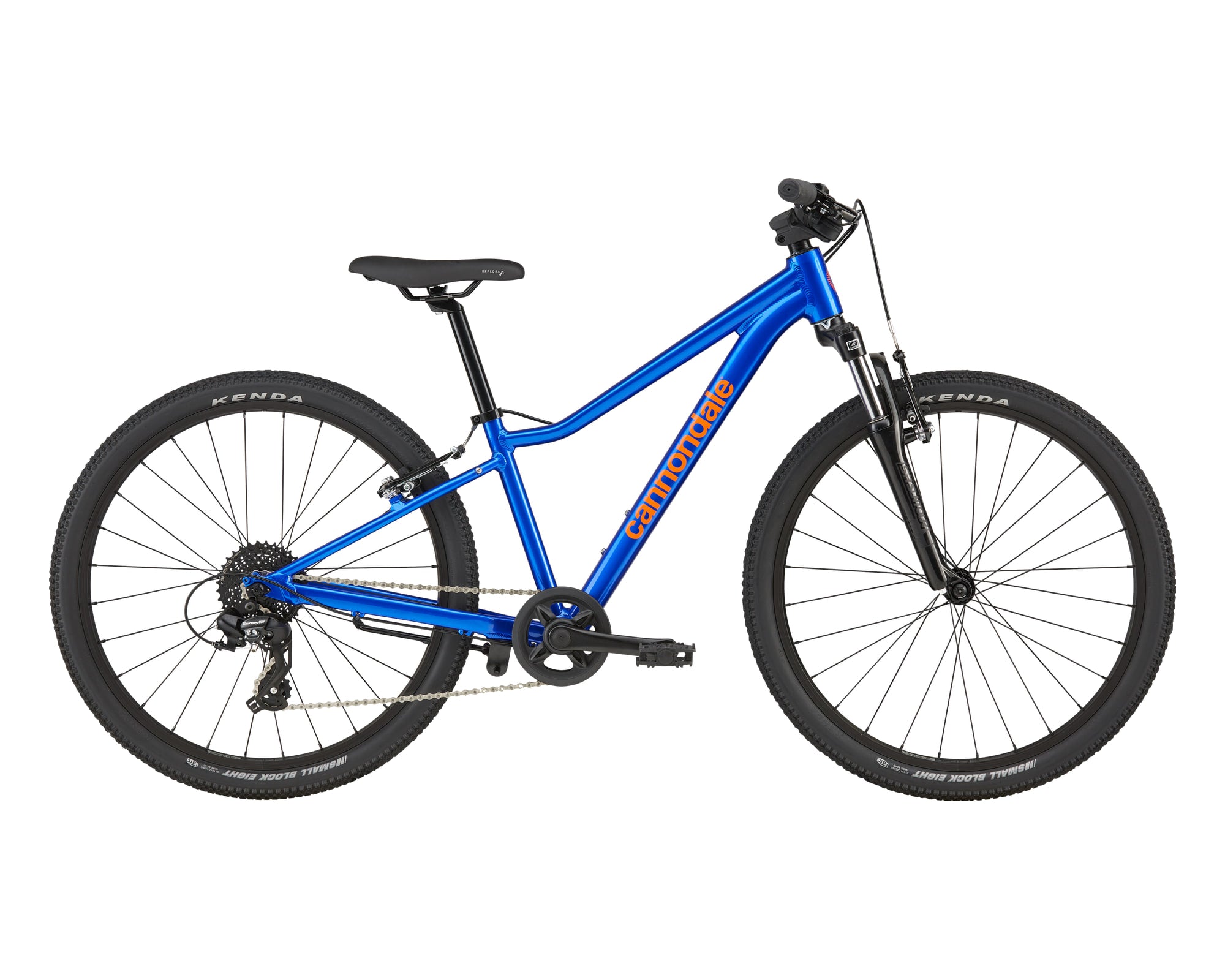 Cannondale – Kids Trail 24 – Sonic Blue – 2026, Fahrrad, Modelljahr 2026, in Sonic Blue, Seitenansicht
