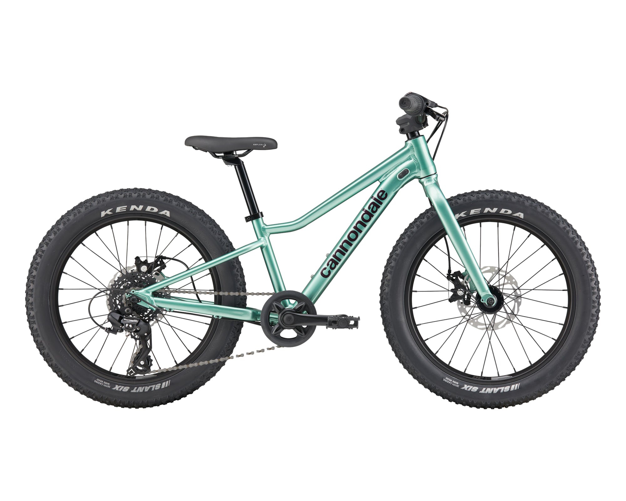 Cannondale – Kids Trail Plus 20 – Cactus Green – 2026, Fahrrad, Modelljahr 2026, in Cactus Green, Seitenansicht