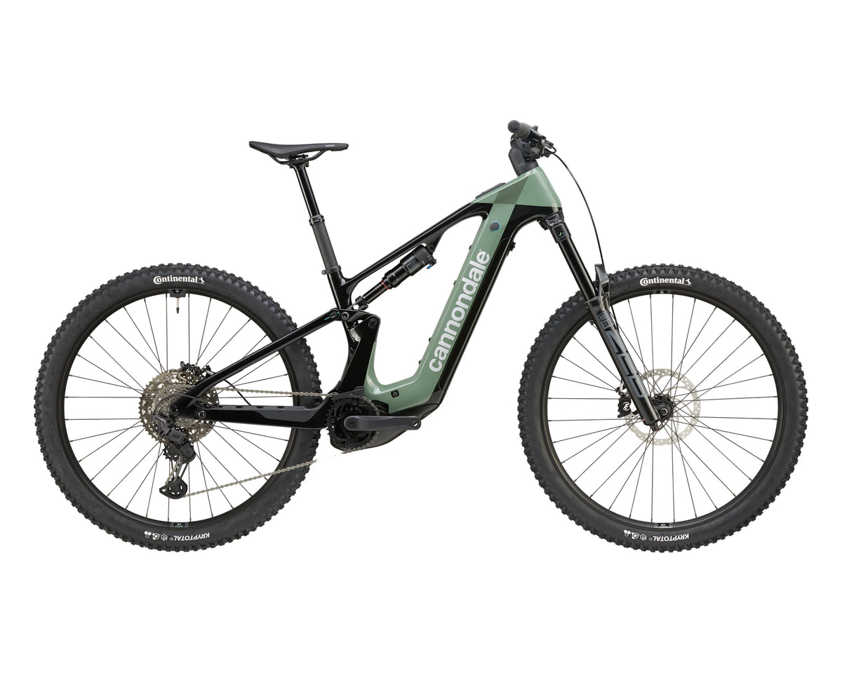 Cannondale – Moterra 2 – Jade – 2025, Fahrrad, Modelljahr 2025, in Jade, Seitenansicht
