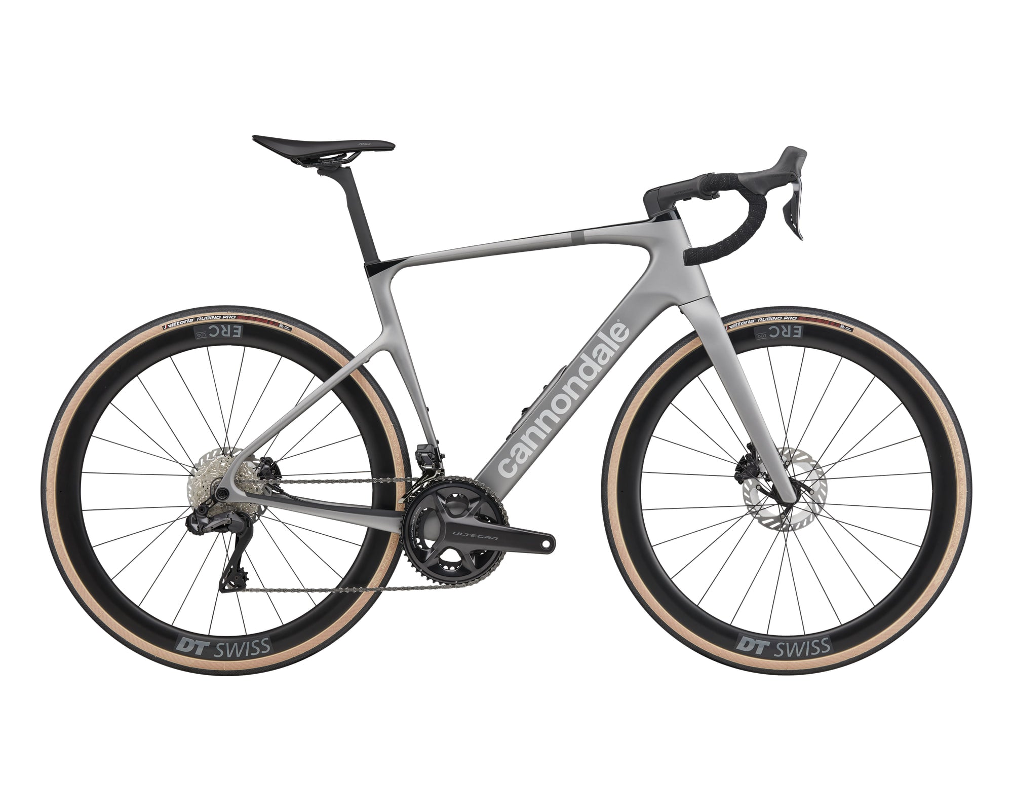 Cannondale – Synapse Carbon 2 – Grey – 2025, Fahrrad, Modelljahr 2025, in Grey, Seitenansicht