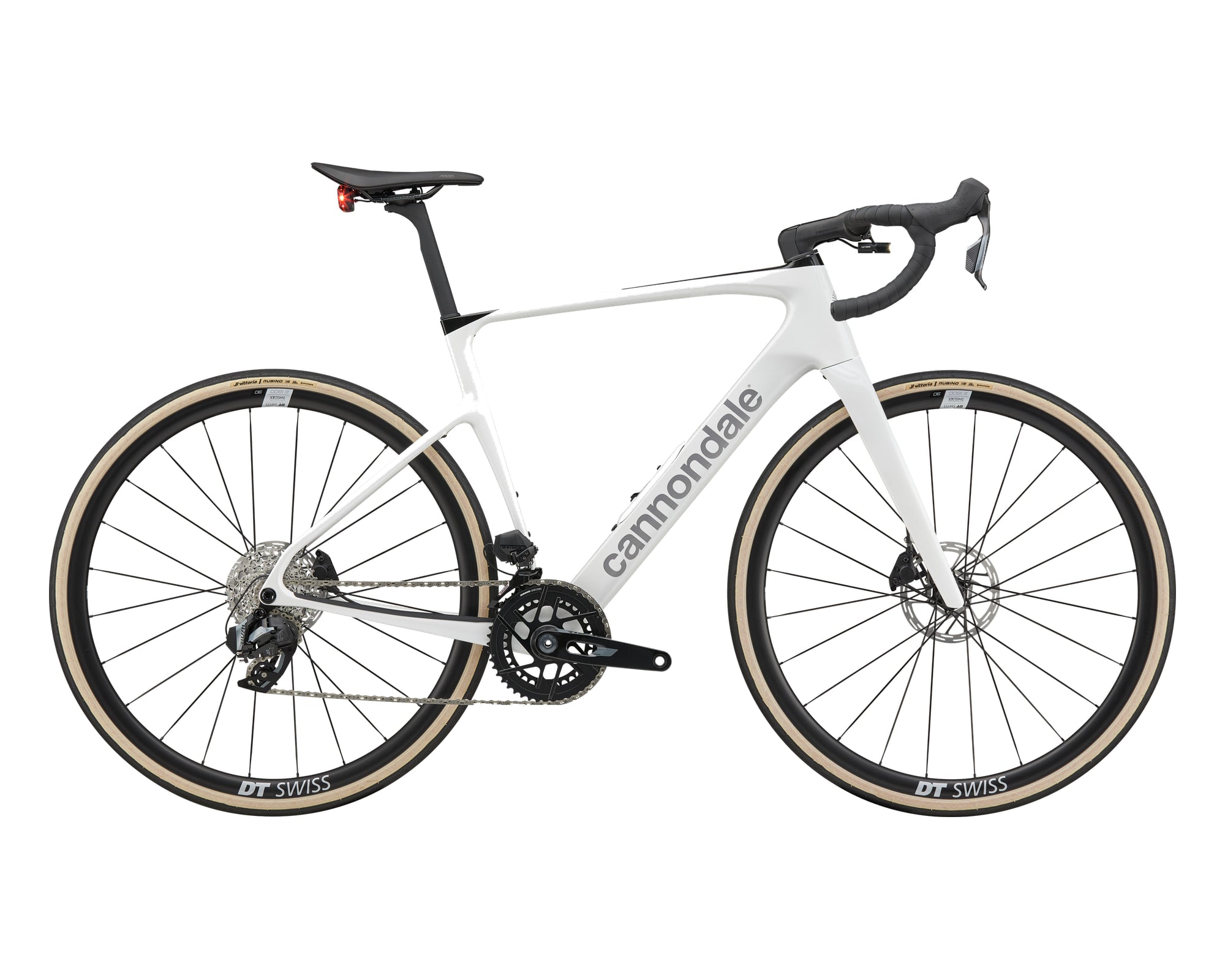 Cannondale – Synapse Carbon 3 SmartSense STVZO – Cashmere – 2025, Fahrrad, Modelljahr 2025, in Cashmere, Seitenansicht