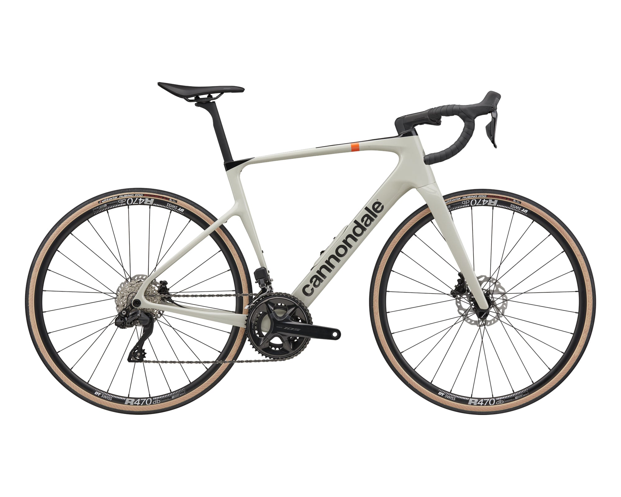 Cannondale – Synapse Carbon 4 – Chalk – 2025, Fahrrad, Modelljahr 2025, in Chalk, Seitenansicht