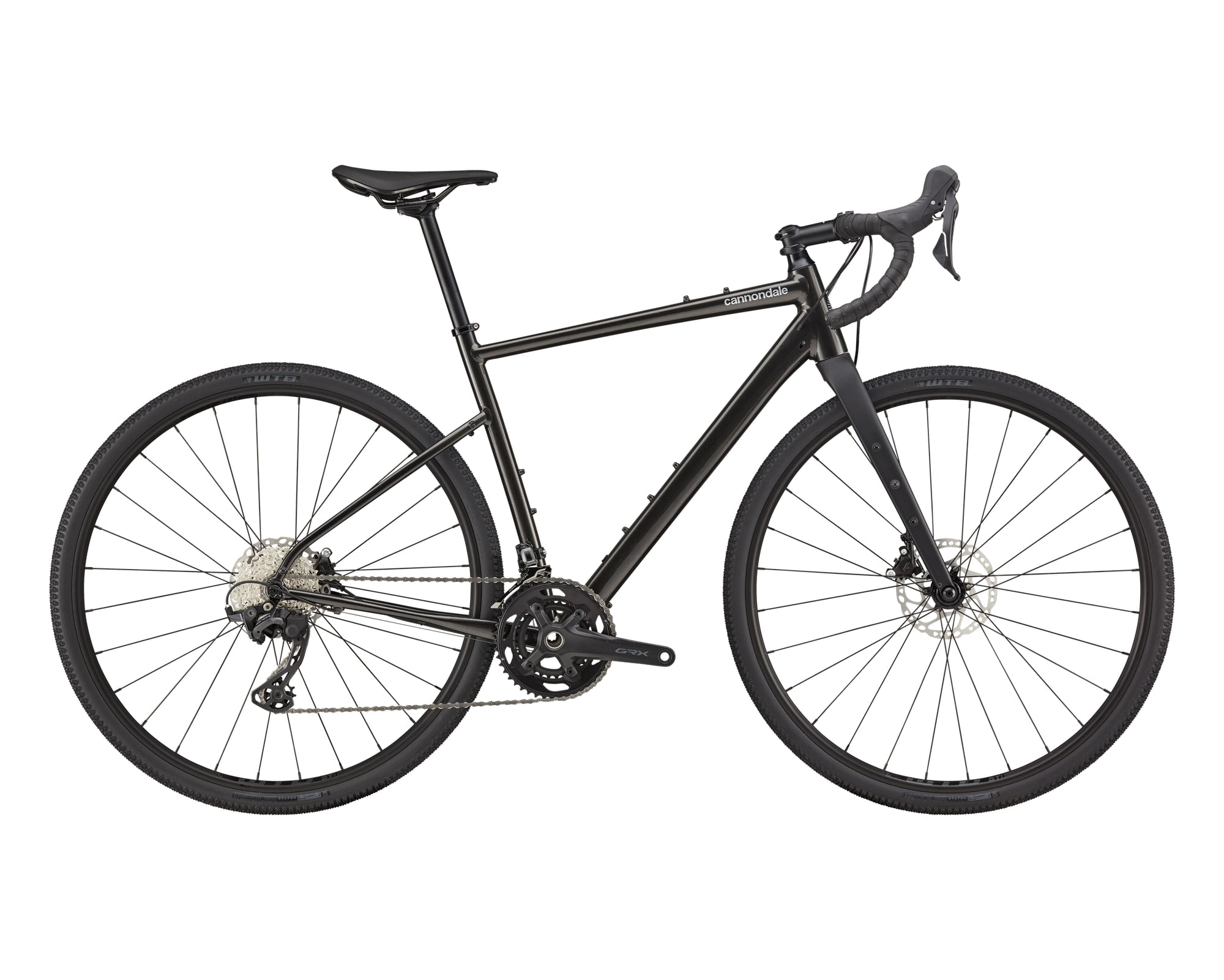 Cannondale – Topstone 1 – Obsidian – 2025, Fahrrad, Modelljahr 2025, in Obsidian, Seitenansicht