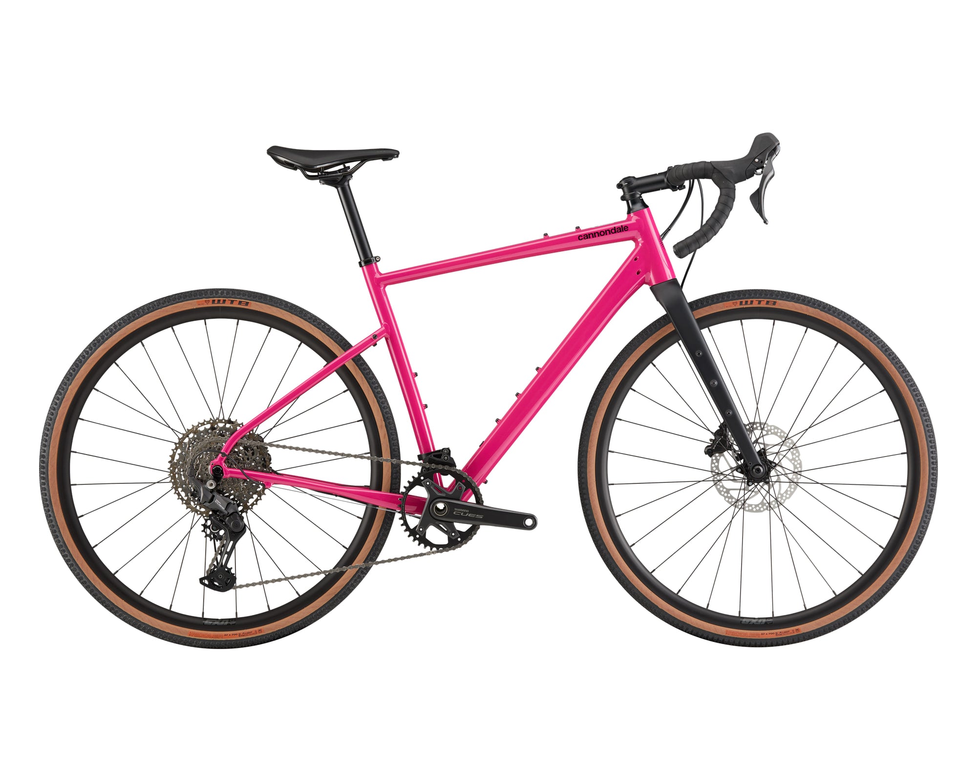 Cannondale – Topstone 2 CUES - 1x – Orchid – 2025, Fahrrad, Modelljahr 2025, in Orchid, Seitenansicht