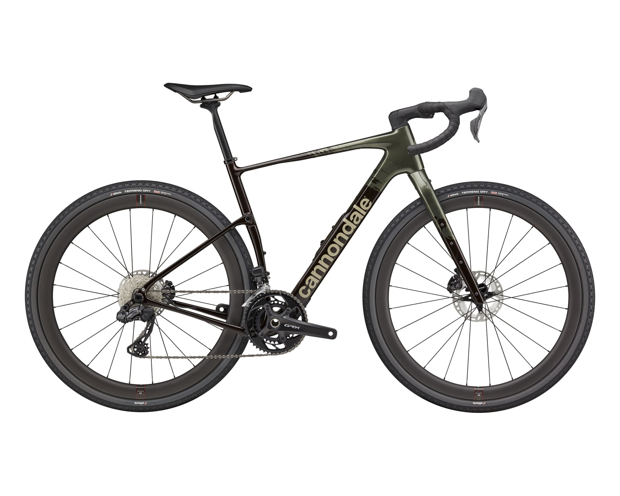 Cannondale – Topstone Carbon LTD Di2 – Mantis Gray – 2025, Fahrrad, Modelljahr 2025, in Mantis Gray, Seitenansicht