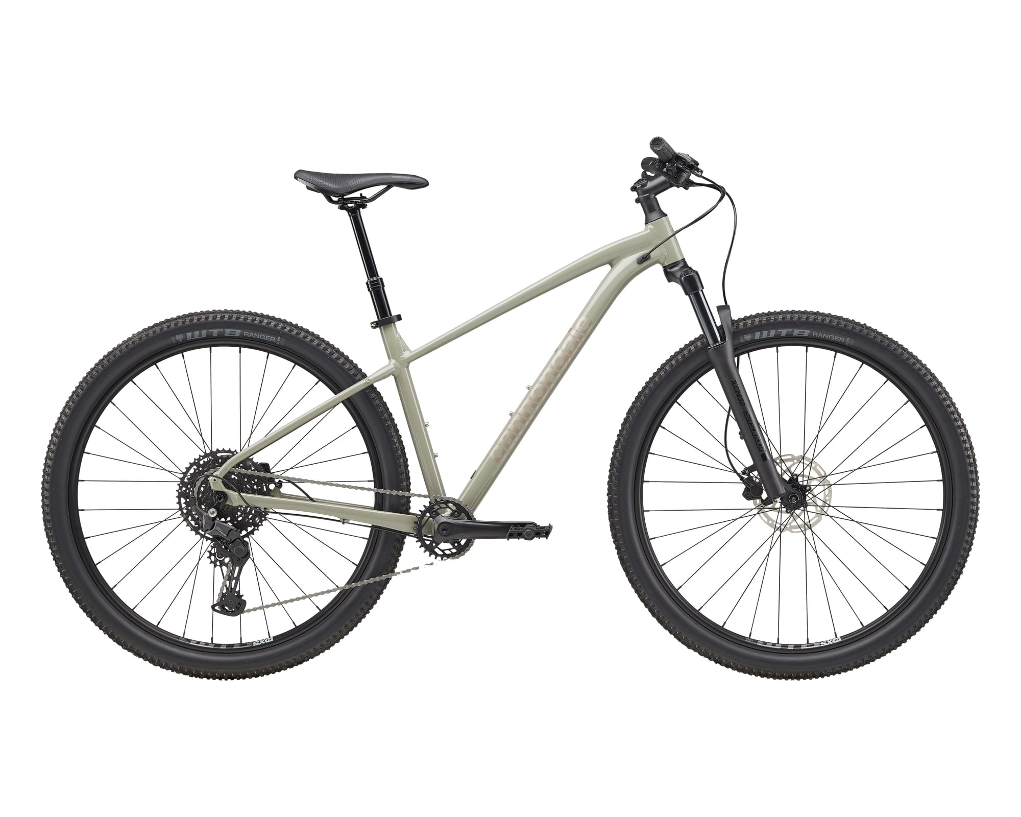 Cannondale – Trail 1 – Tiger Shark – 2025, Fahrrad, Modelljahr 2025, in Tiger Shark, Seitenansicht