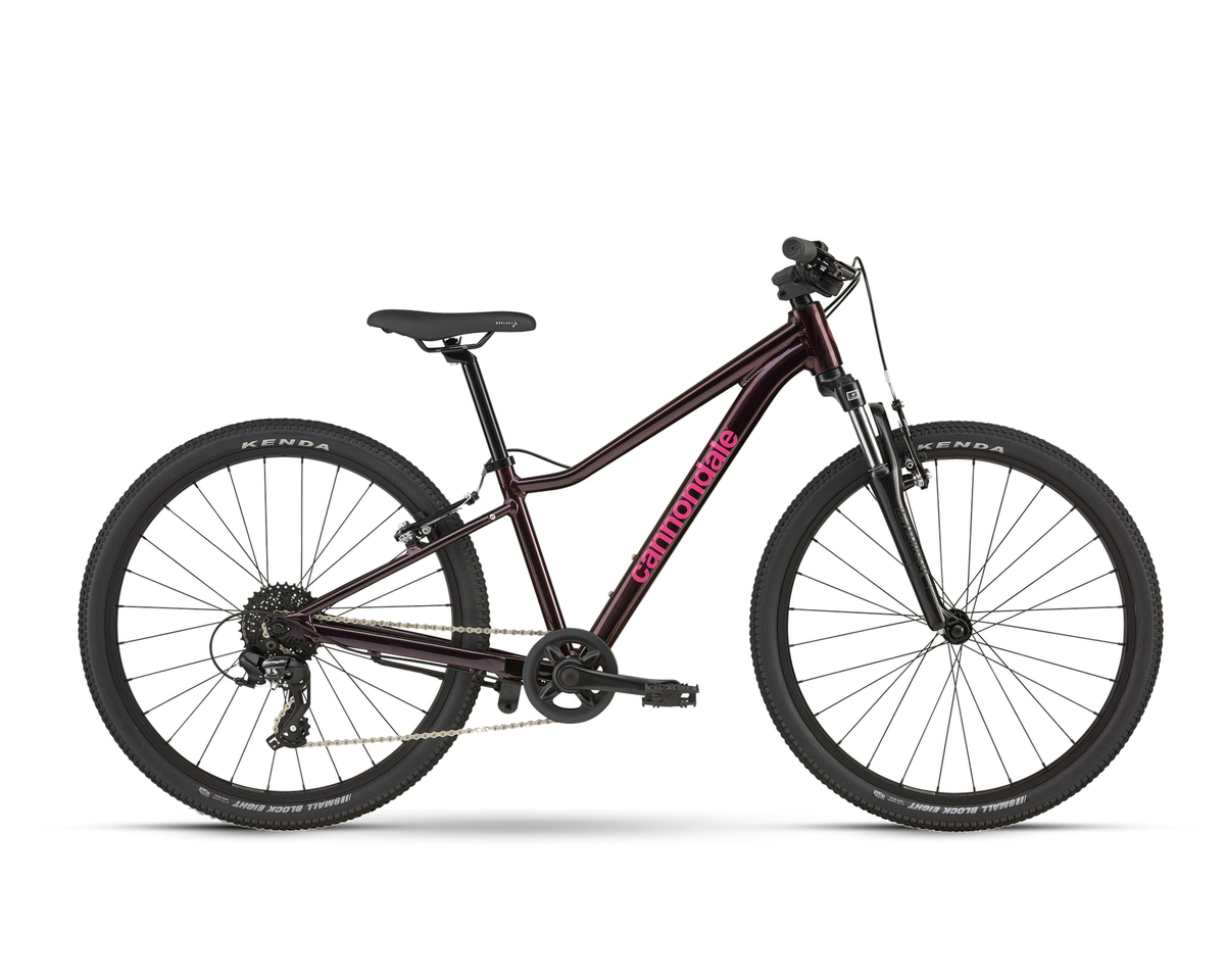 Cannondale – Kids Trail 24 – Royal Purple – 2026, Seitenansicht auf weißem Hintergrund