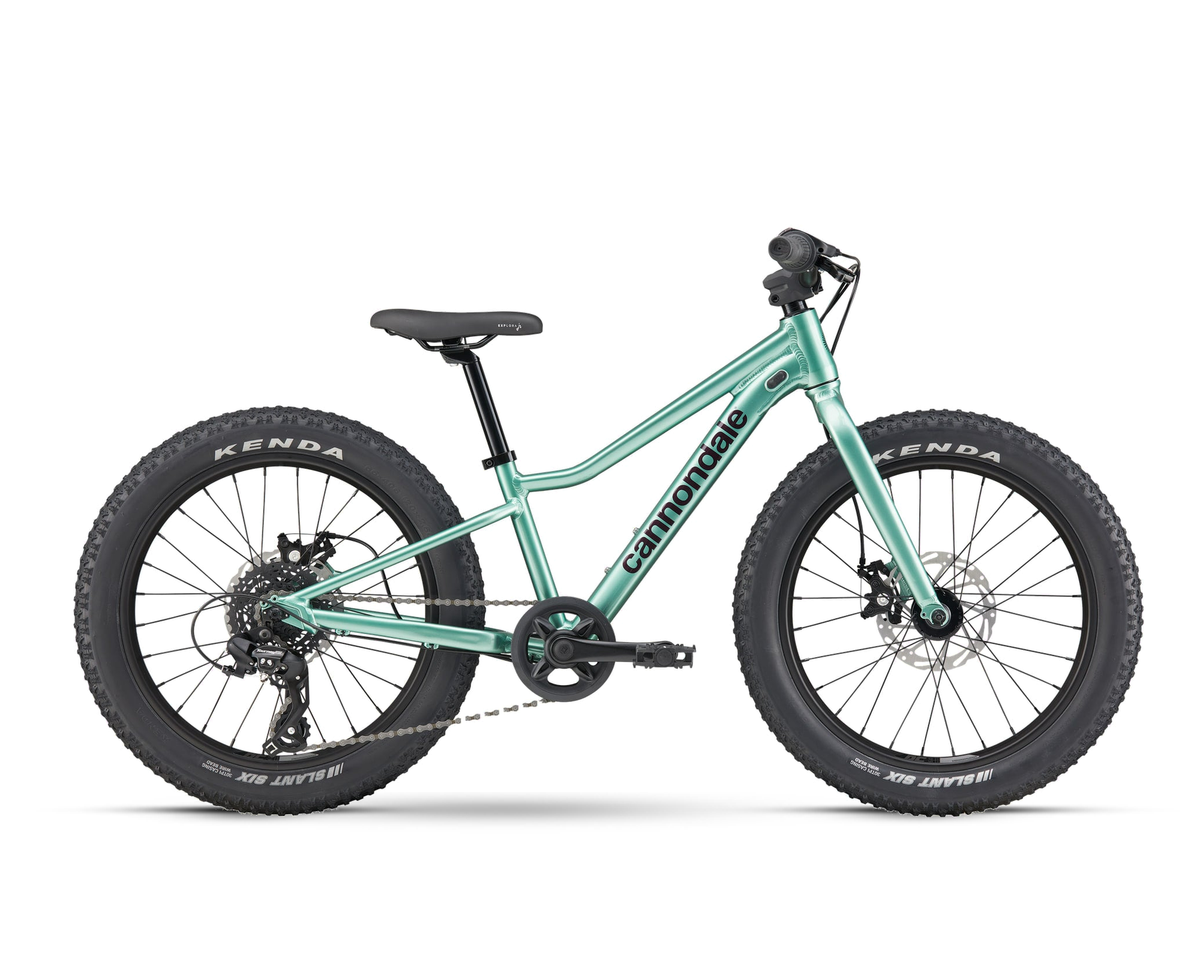 Cannondale – Kids Trail Plus 20 – Cactus Green – 2026, Seitenansicht auf weißem Hintergrund