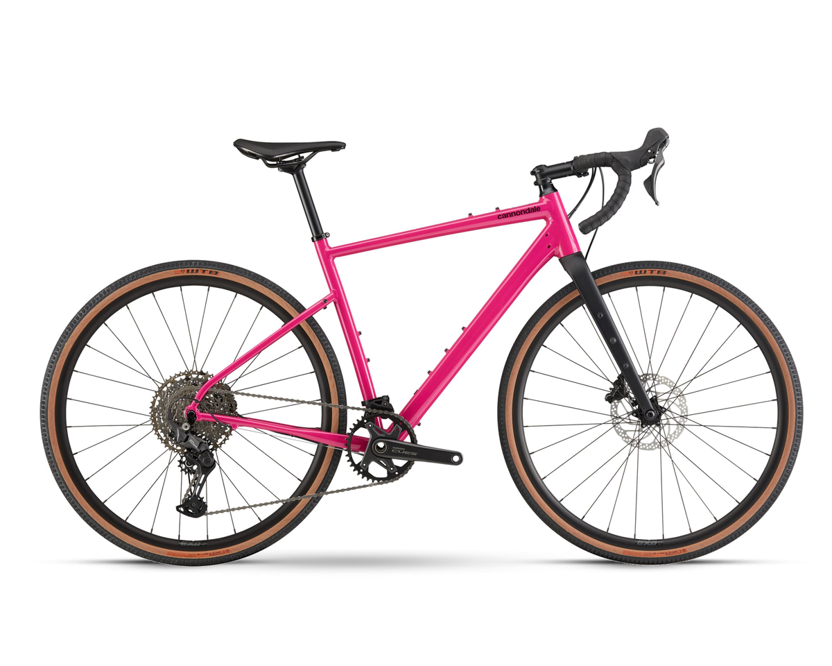 Cannondale – Topstone 2 CUES - 1x – Orchid – 2025, Seitenansicht auf weißem Hintergrund