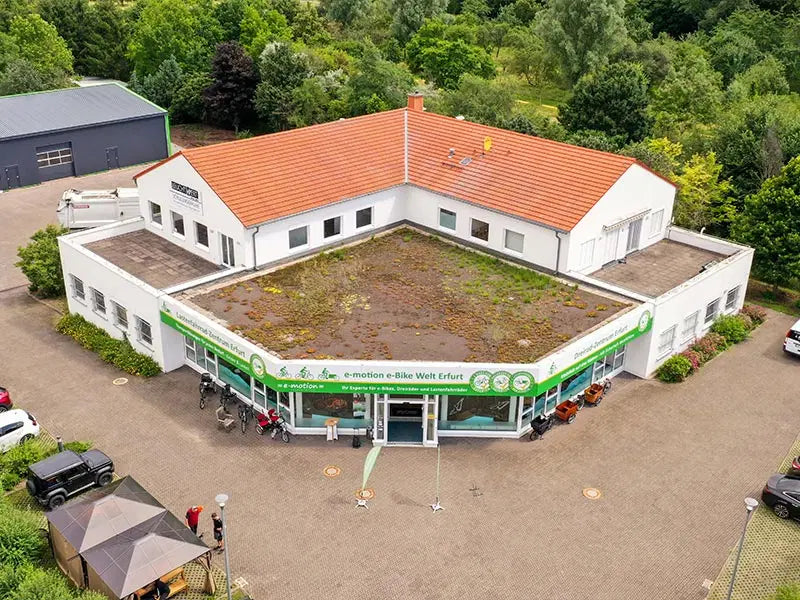 Tretmaschine E-Bike-Fachgeschäft am Erfurter Kreuz