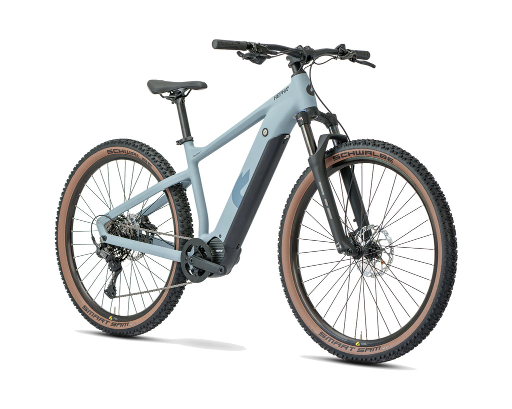 HEPHA – Mountain 7 Performance – Blue Grey – High Step – 2026, Fahrrad, Modelljahr 2026, in Blue Grey, Frontansicht, Bild 2