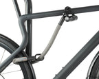 tex-lock Textlischloss "eyelet - Electric Grey" U/X-Lock - 80 cm