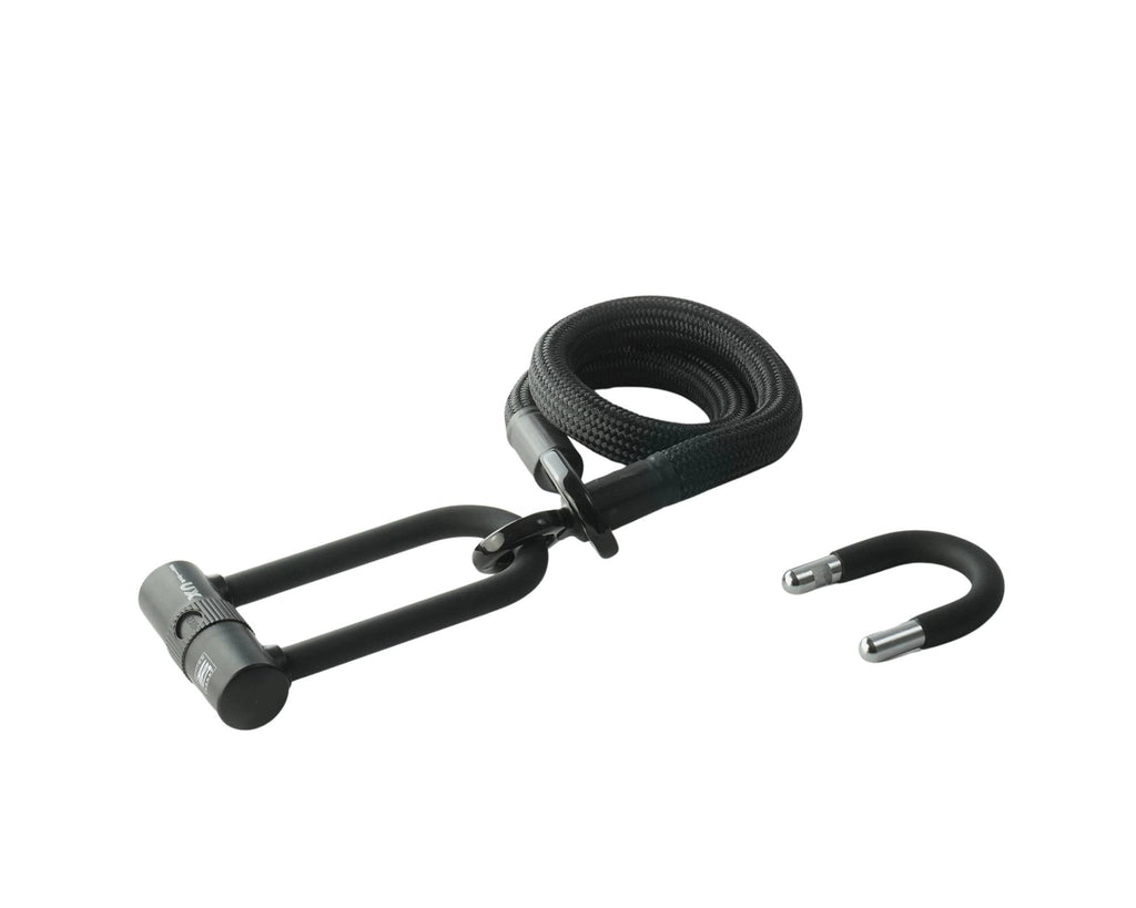 tex-lock Textlischloss "eyelet - Onyx Black" U/X-Lock - 160 cm
