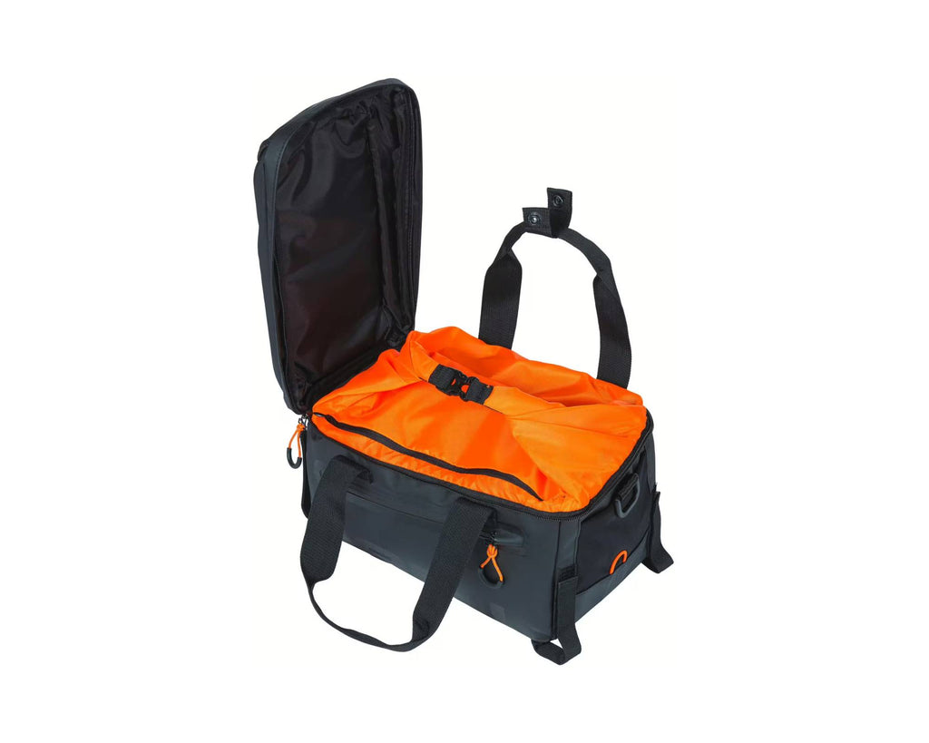 BASIL Gepäckträgertasche "Miles RT" - Black-Orange