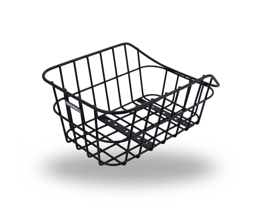 BASIL Schultaschenkorb "Cento Aluminium" - Schwarz Matt
