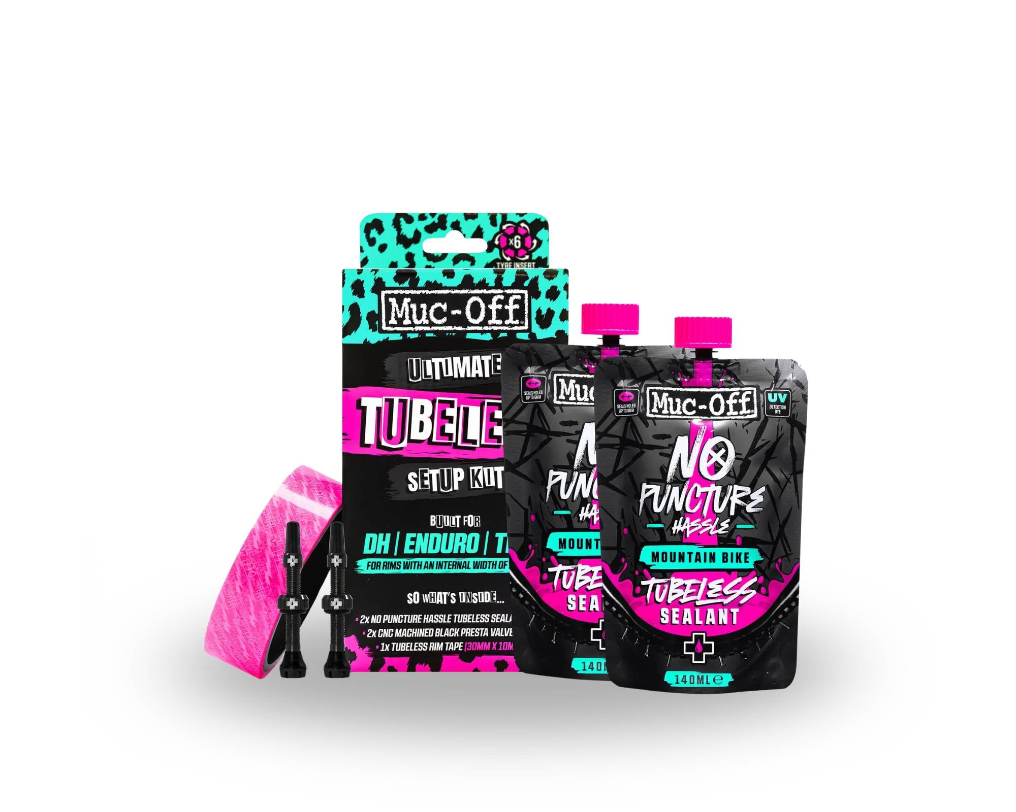 Muc-Off Ultimate Tubeless Setup Kit - DH/Trail/Enduro