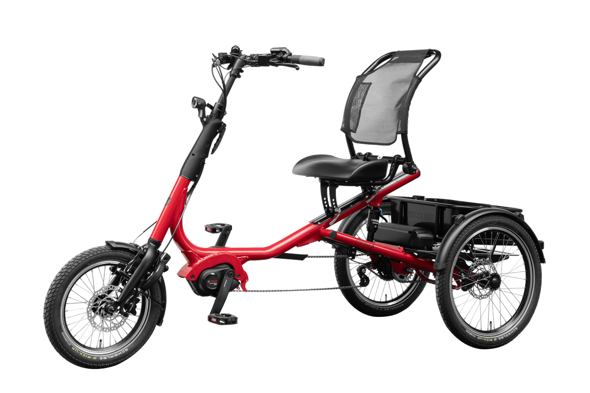 pfautec Scoobo PX – rote Herstellerabbildung, Perspektivansicht
