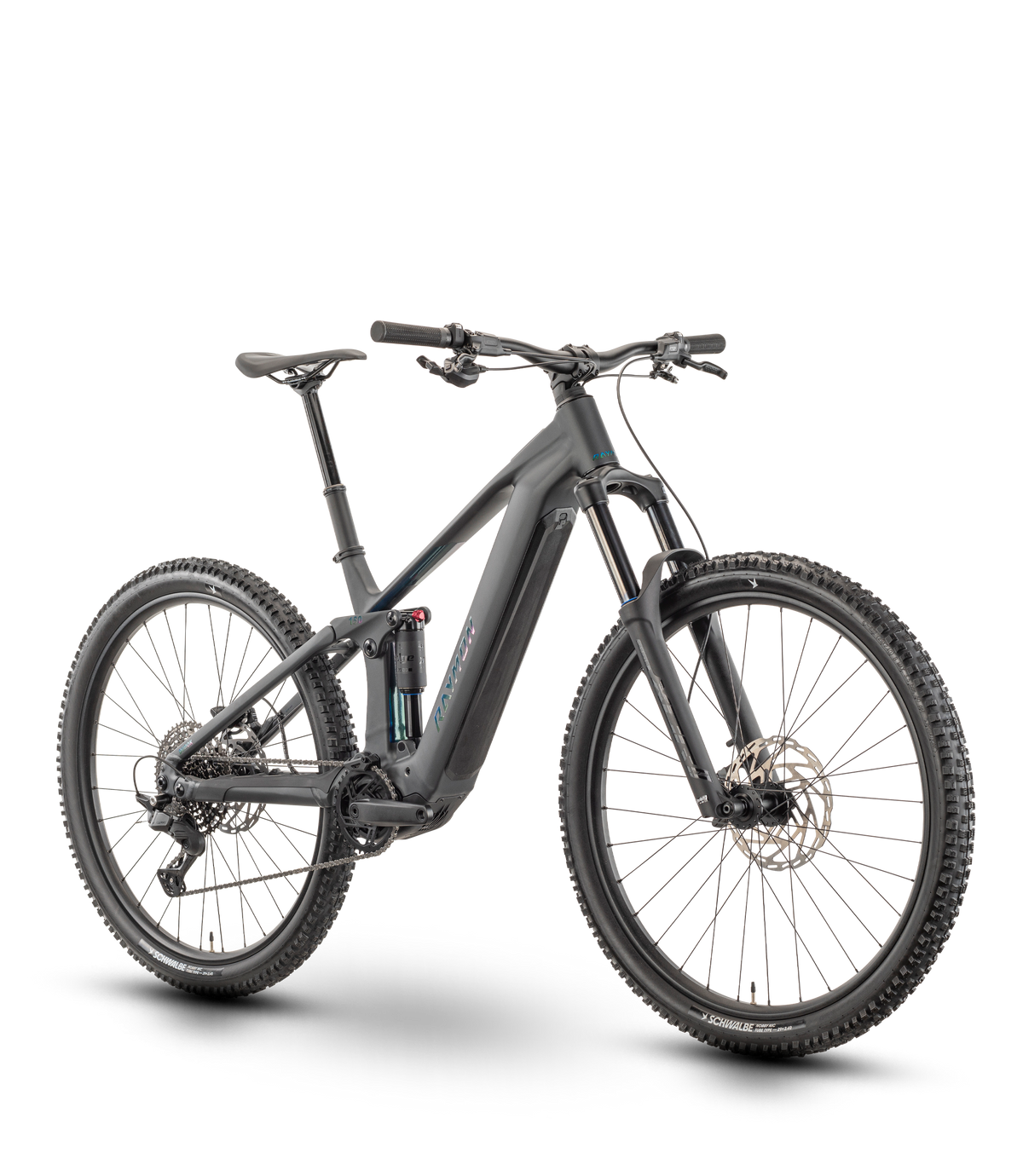 Raymon Durok Comp in black/galaxy – Ansicht schräg von vorne