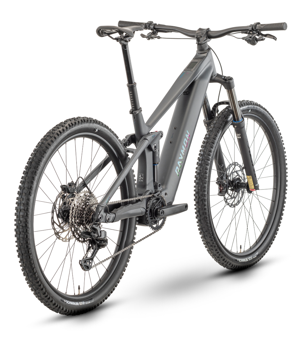 Raymon Durok Comp in black/galaxy – Ansicht schräg von hinten