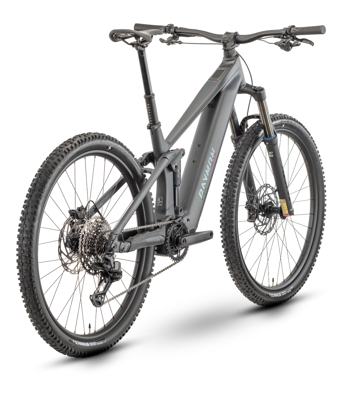 Raymon Durok Comp in black/galaxy – Ansicht schräg von hinten