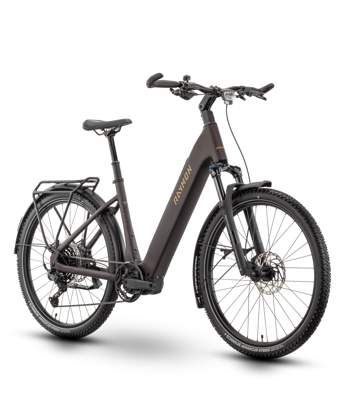 Raymon Varno Ultra 2027 – Wave in plum noir – Ansicht schräg von vorne